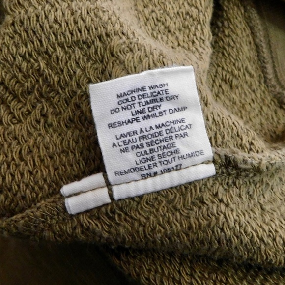 ULLA JOHNSON Philo Pullover Fatigue Green Puff Sleeves Pullover Size P X-Small - Picture 14 of 15